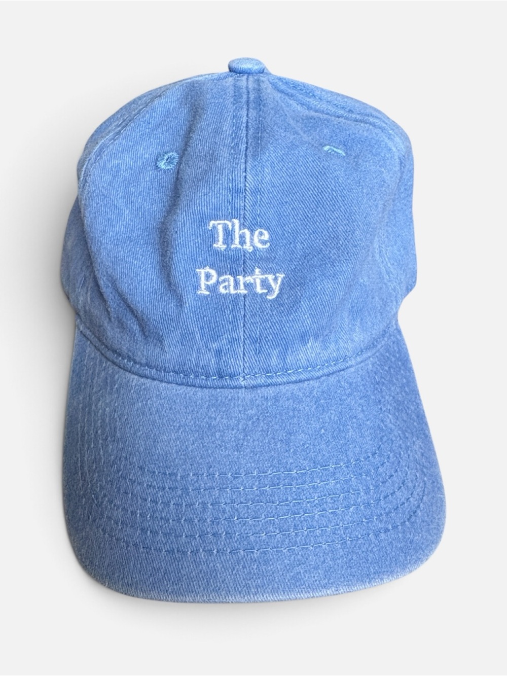 The Party Blue Baseball Cap - Unbranded